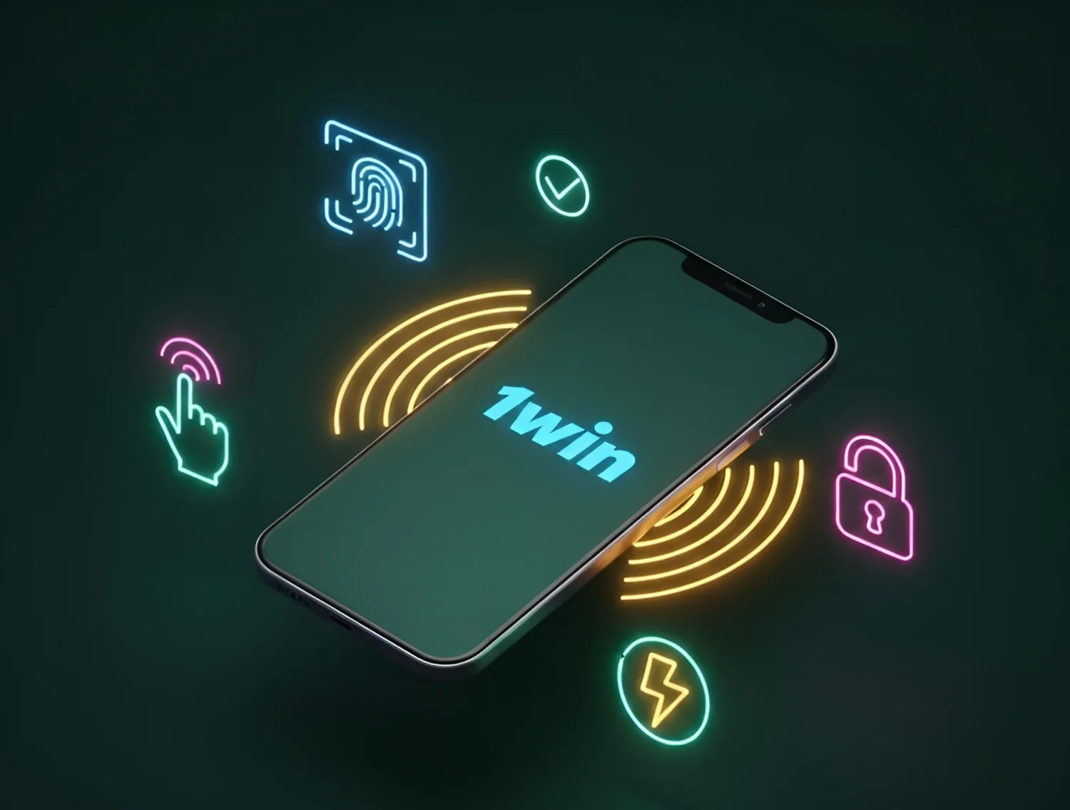 1win вход через мобильное приложение с биометрией